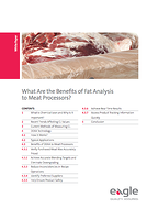 Benefits of Fat Analysis to Meat Processors