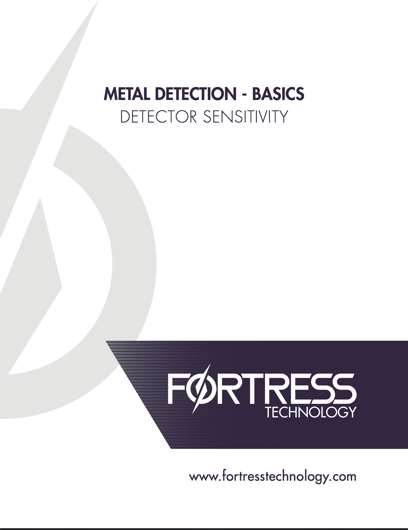 Metal Detector Sensitivity
